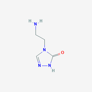 4-(2-aminoethyl)-4,5-dihydro-1H-1,2,4-triazol-5-one