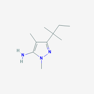 1,4-dimethyl-3-(2-methylbutan-2-yl)-1H-pyrazol-5-amine