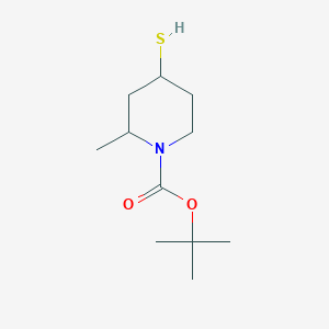 Tert-butyl 2-methyl-4-sulfanylpiperidine-1-carboxylate