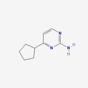 4-Cyclopentylpyrimidin-2-amine