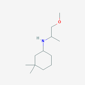 N-(1-methoxypropan-2-yl)-3,3-dimethylcyclohexan-1-amine