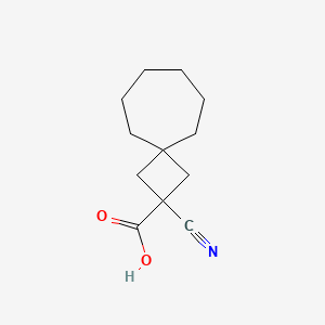 2-Cyanospiro[3.6]decane-2-carboxylic acid