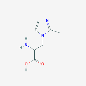 2-amino-3-(2-methyl-1H-imidazol-1-yl)propanoic acid