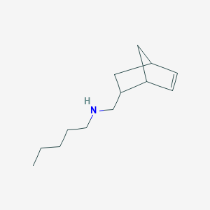 {Bicyclo[2.2.1]hept-5-en-2-ylmethyl}(pentyl)amine