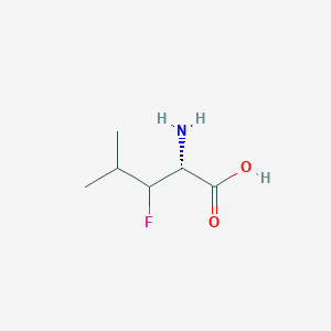 (2R)-2-Amino-3-fluoro-4-methylpentanoic acid