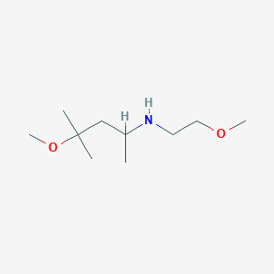 (4-Methoxy-4-methylpentan-2-yl)(2-methoxyethyl)amine