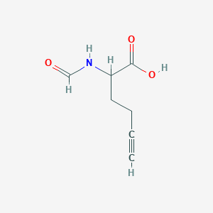 2-Formamidohex-5-ynoic acid