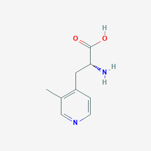 (2R)-2-Amino-3-(3-methylpyridin-4-YL)propanoic acid