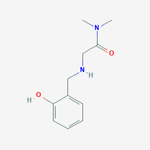 2-{[(2-hydroxyphenyl)methyl]amino}-N,N-dimethylacetamide