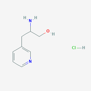 2-Amino-3-(pyridin-3-yl)propan-1-ol hydrochloride