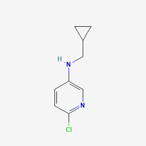 6-chloro-N-(cyclopropylmethyl)pyridin-3-amine