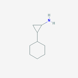 2-Cyclohexylcyclopropan-1-amine