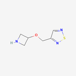 3-[(Azetidin-3-yloxy)methyl]-1,2,5-thiadiazole