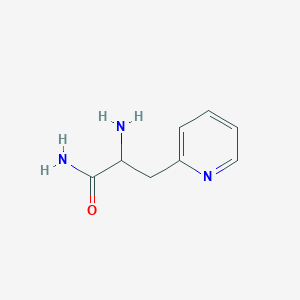 2-Amino-3-(pyridin-2-YL)propanamide