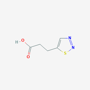 3-(1,2,3-Thiadiazol-5-yl)propanoic acid