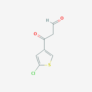 3-(5-Chlorothiophen-3-yl)-3-oxopropanal