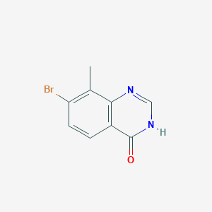 7-Bromo-8-methyl-3,4-dihydroquinazolin-4-one