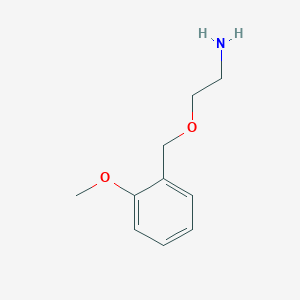 2-[(2-Methoxyphenyl)methoxy]ethan-1-amine