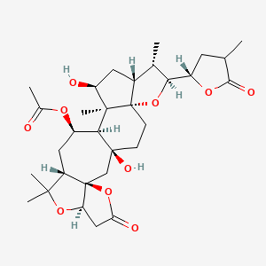 molecular formula C31H44O10 B13291192 KadcoccilactoneH 