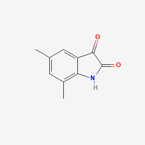 molecular formula C10H9NO2 B1329215 5,7-二甲基靛红 CAS No. 39603-24-2