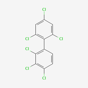 molecular formula C12H4Cl6 B1329231 2,2',3,4,4',6'-六氯联苯 CAS No. 59291-64-4