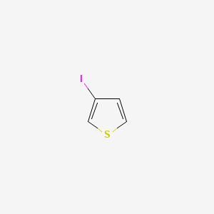 molecular formula C4H3IS B1329286 3-碘噻吩 CAS No. 10486-61-0