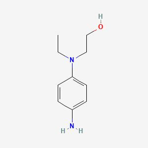 molecular formula C10H16N2O B1329289 2-(4-氨基-N-乙基苯胺基)乙醇 CAS No. 92-65-9