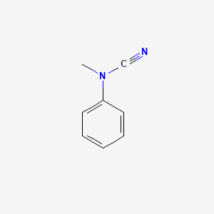 molecular formula C8H8N2 B13293035 Methyl(phenyl)cyanamide CAS No. 18773-77-8