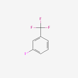 molecular formula C7H4F3I B1329313 3-碘苯三氟化物 CAS No. 401-81-0