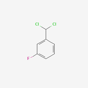 B1329315 1-(Dichloromethyl)-3-fluorobenzene CAS No. 402-64-2