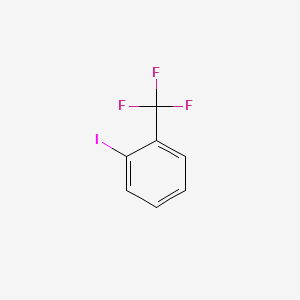 molecular formula C7H4F3I B1329320 2-碘苯三氟化物 CAS No. 444-29-1