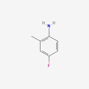 B1329321 4-Fluoro-2-methylaniline CAS No. 452-71-1