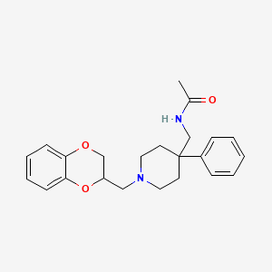 molecular formula C23H28N2O3 B1329335 阿考西亭 CAS No. 748-44-7