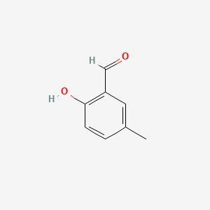 molecular formula C8H8O2 B1329341 2-羟基-5-甲基苯甲醛 CAS No. 613-84-3
