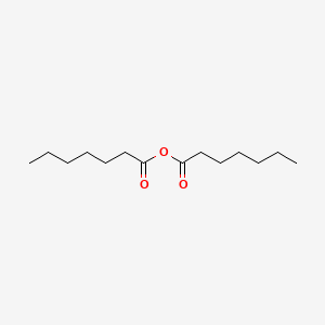 molecular formula C14H26O3 B1329345 Heptanoic anhydride CAS No. 626-27-7