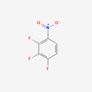 molecular formula C6H2F3NO2 B1329356 1,2,3-三氟-4-硝基苯 CAS No. 771-69-7