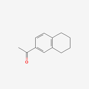 B1329357 1-(5,6,7,8-Tetrahydronaphthalen-2-yl)ethanone CAS No. 774-55-0