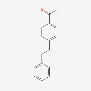B1329360 4-Acetylbibenzyl CAS No. 785-78-4