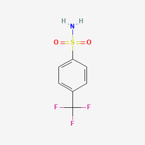 molecular formula C7H6F3NO2S B1329364 4-(三氟甲基)苯磺酰胺 CAS No. 830-43-3