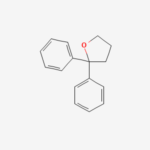 molecular formula C16H16O B1329368 2,2-二苯基四氢呋喃 CAS No. 887-15-0