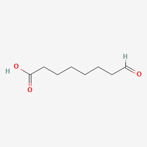 molecular formula C8H14O3 B1329372 7-甲酰庚酸 CAS No. 929-48-6