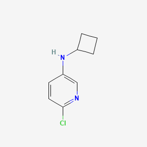 6-chloro-N-cyclobutylpyridin-3-amine