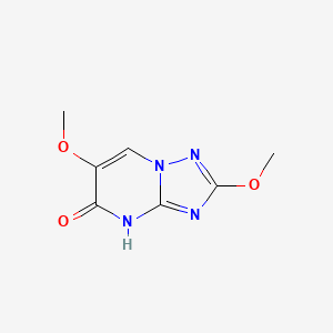 2,6-Dimethoxy-4H,5H-[1,2,4]triazolo[1,5-a]pyrimidin-5-one