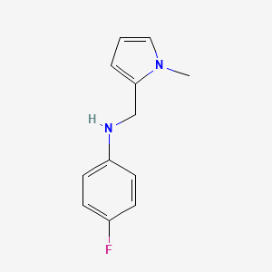 4-Fluoro-N-[(1-methyl-1H-pyrrol-2-yl)methyl]aniline