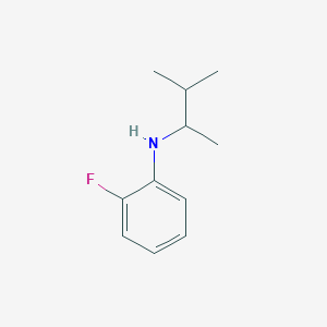 2-fluoro-N-(3-methylbutan-2-yl)aniline