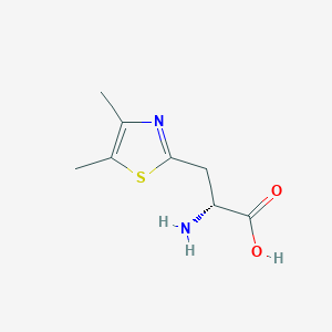 (2R)-2-Amino-3-(dimethyl-1,3-thiazol-2-yl)propanoic acid