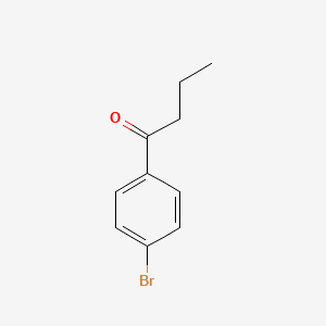 molecular formula C10H11BrO B1329401 4'-溴丁酮 CAS No. 4981-64-0