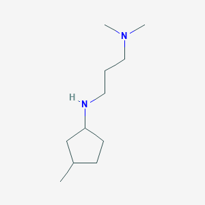 Dimethyl({3-[(3-methylcyclopentyl)amino]propyl})amine