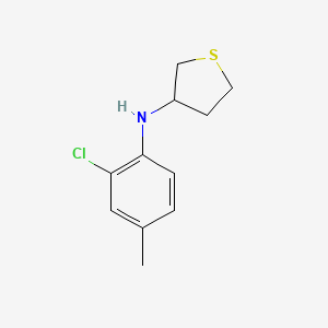 N-(2-chloro-4-methylphenyl)thiolan-3-amine