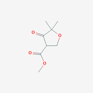 Methyl 5,5-dimethyl-4-oxooxolane-3-carboxylate